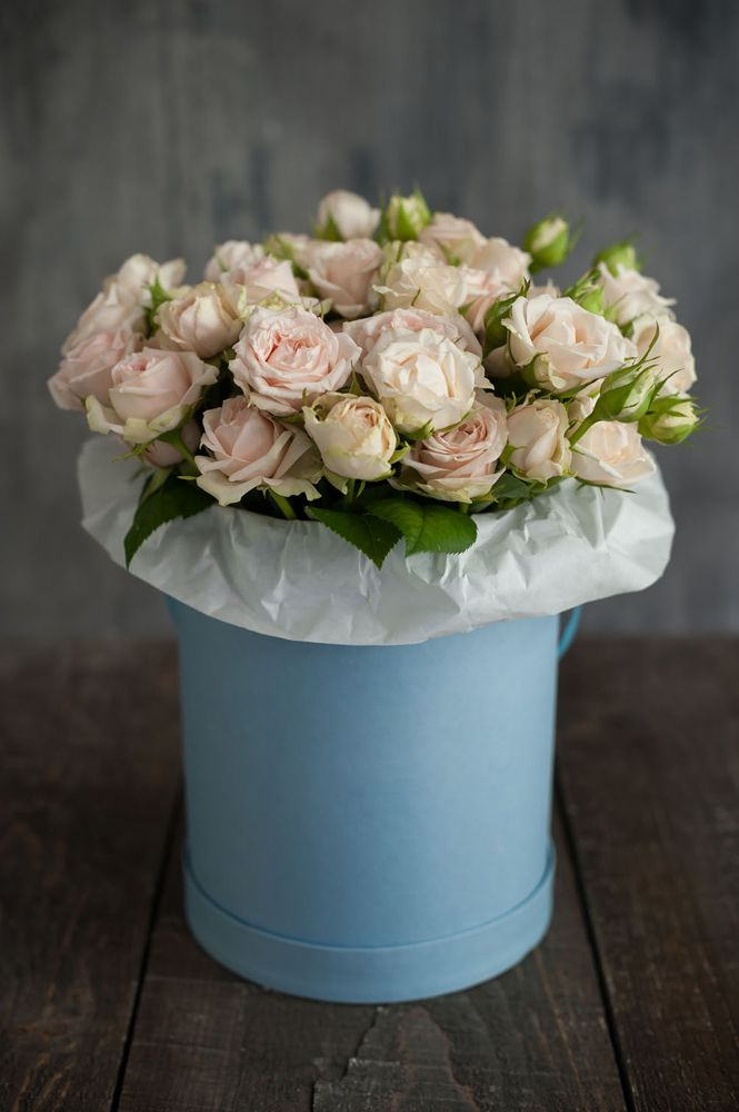 свадебная коробка XL с пионами для церемонии в Перми