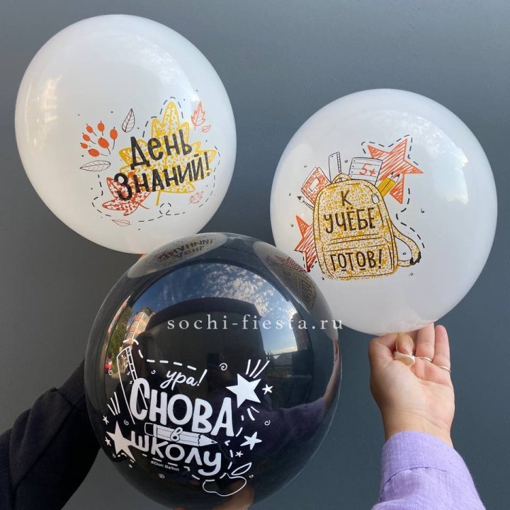 Воздушный шар к 1 сентября в Перми