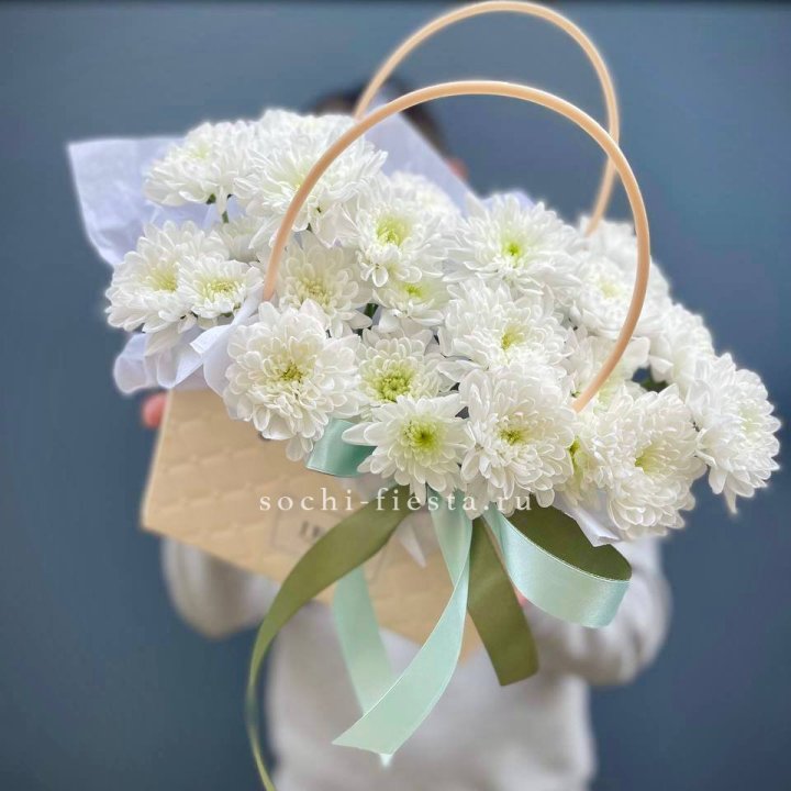Сумочка с хризантемами в Перми
