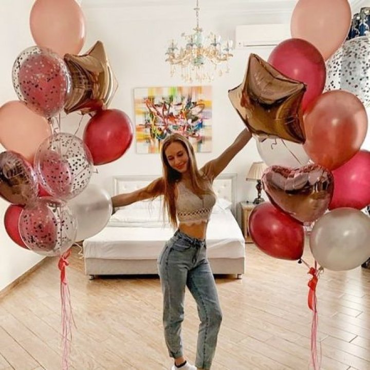 Фонтаны шаров "Селебрити" в Перми