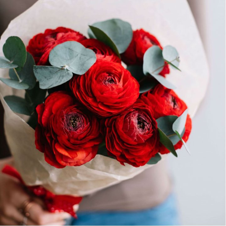 Букет ранункулюсов  в Перми