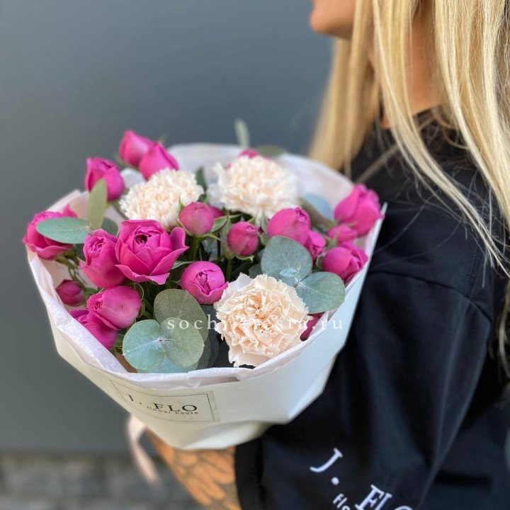 Букет с мисти бабблс №2 в Перми