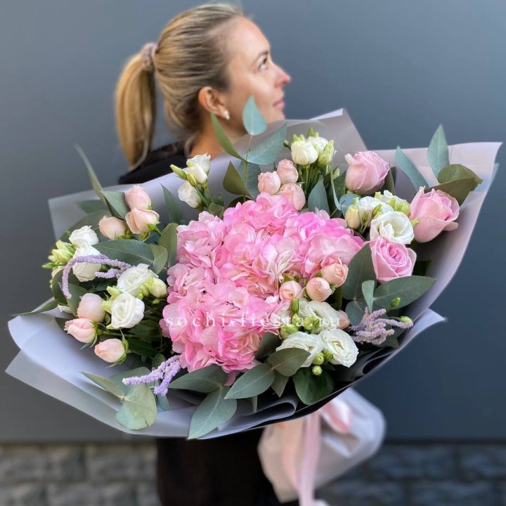 Дизайнерский букет "Кристал" в Перми