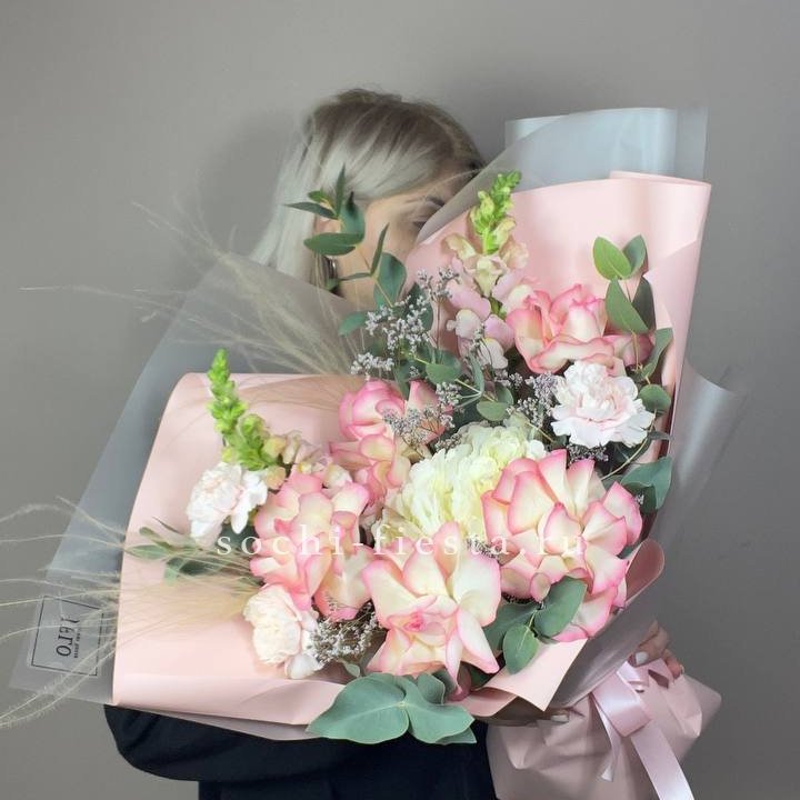  Букет  "Закат для неё" в Перми