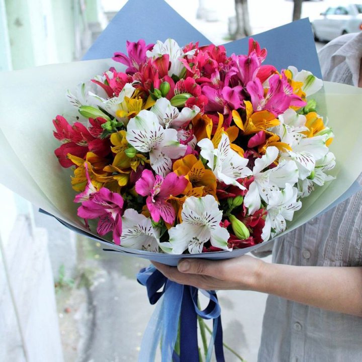 Микс альстромерий в Перми