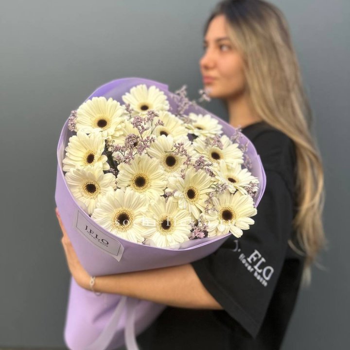 Букет голландских гербер "Лавандер" в Перми