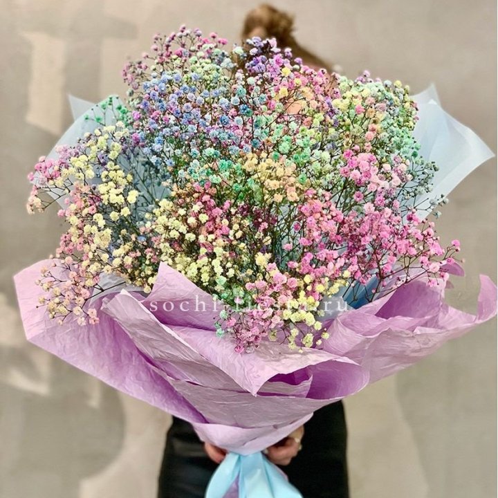 Радужные гипсофилы №2 в Перми