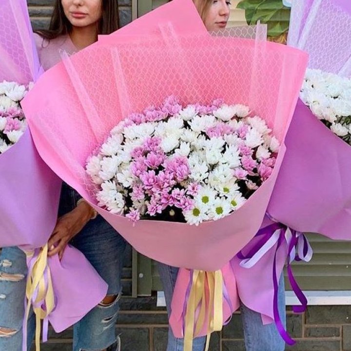 Букет хризантем №3 в Перми