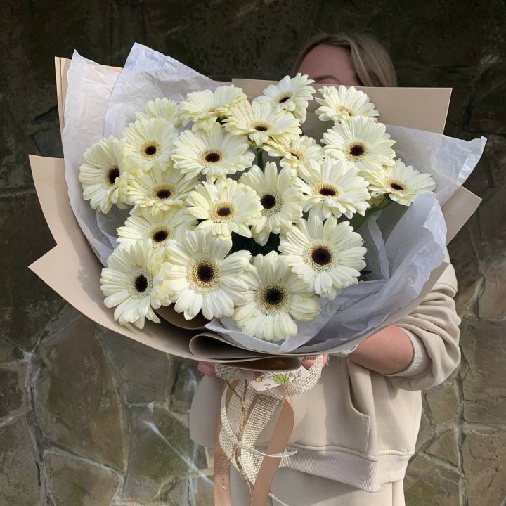 Букет голландских гербер "Шейн"" в Перми