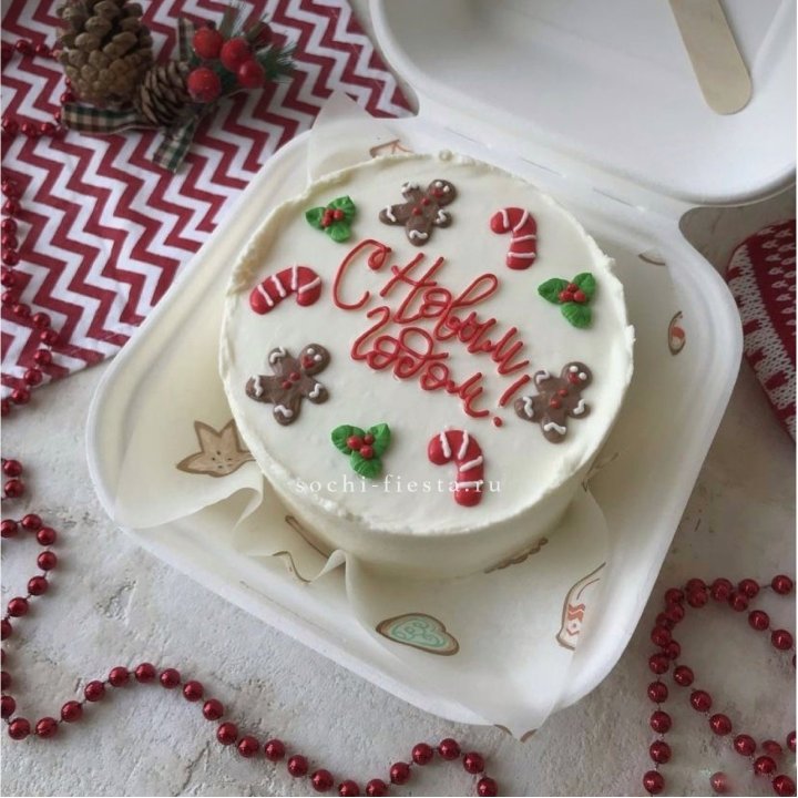 Бенто-торт "С Новым Годом!" в Перми