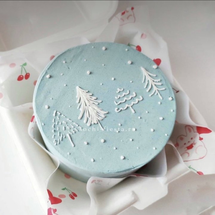 Бенто-торт "Елки" в Перми