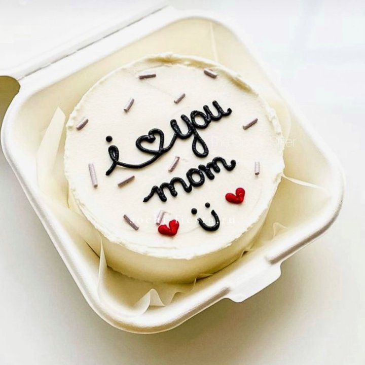 Бенто-торт "Мамочка, я люблю тебя!" в Перми