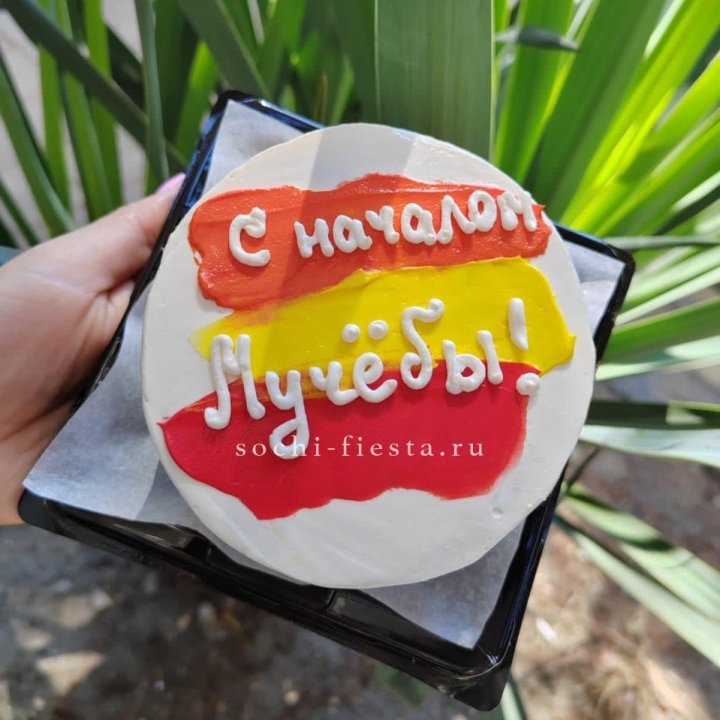 Бенто-торт "С началом учёбы"" в Перми