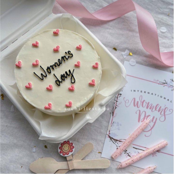 Бенто-торт "Дорогим женщинам"  в Перми