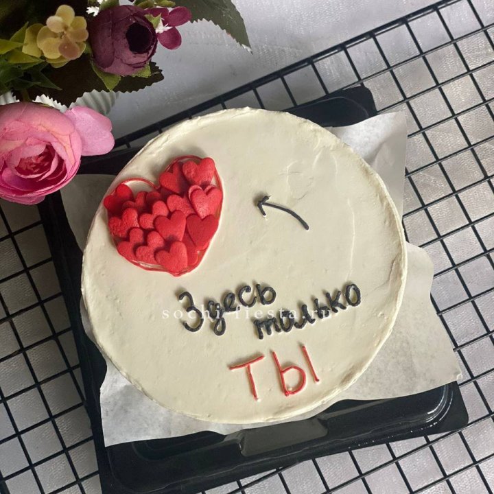 Бенто-торт "В моем сердце только ты"  в Перми