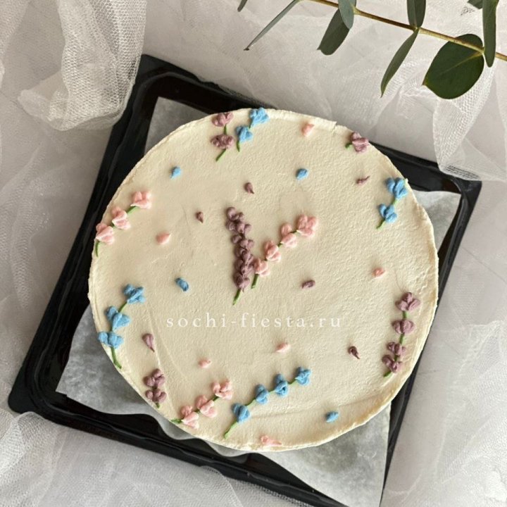 Бенто-торт "Лаванда" в Перми