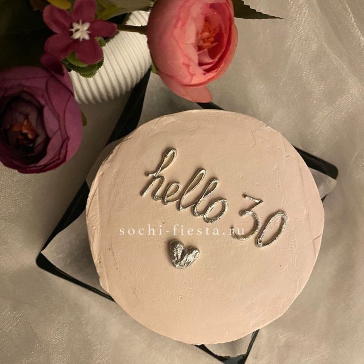 Бенто-торт "Привет" в Перми