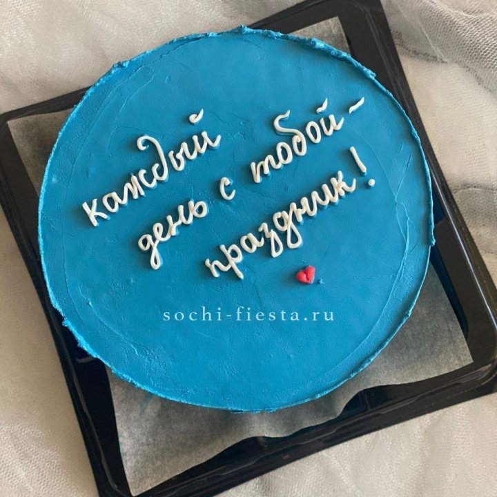 Бенто-торт "Каждый день с тобой праздник"  в Перми