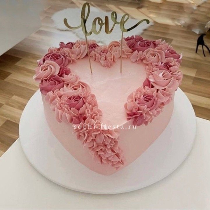 Торт "Сердце" 10 в Перми