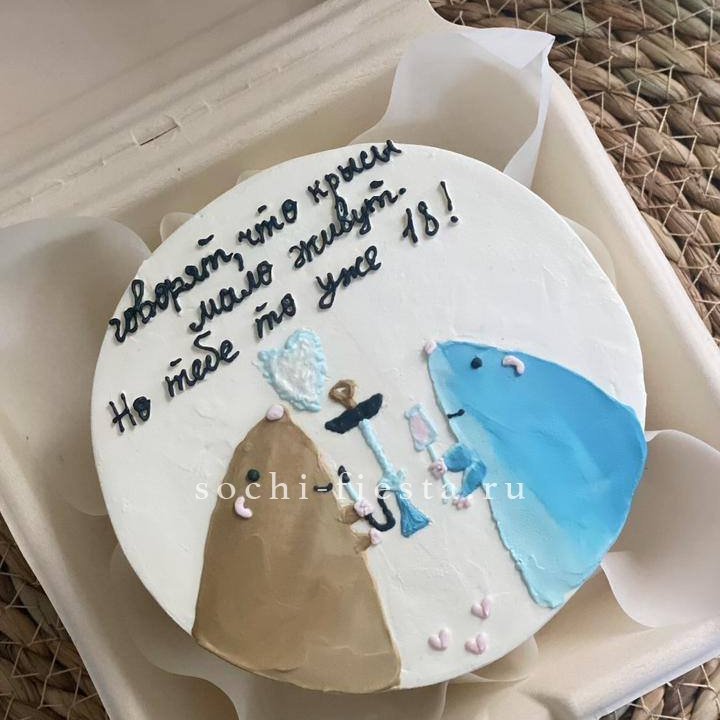 Бенто-торт "Крысы"  в Перми