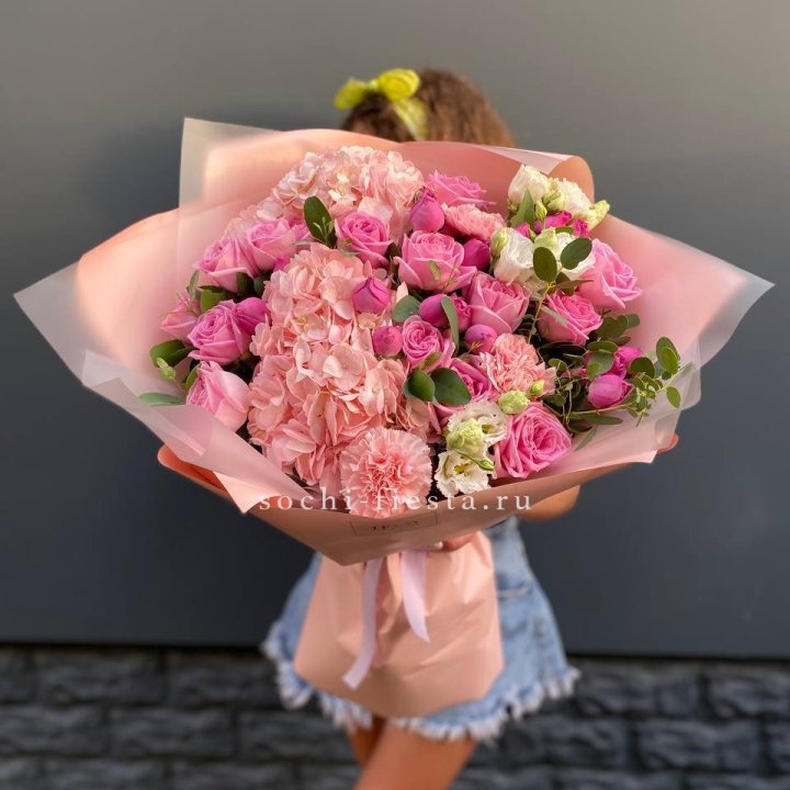 Авторский букет "Восторг" в Перми