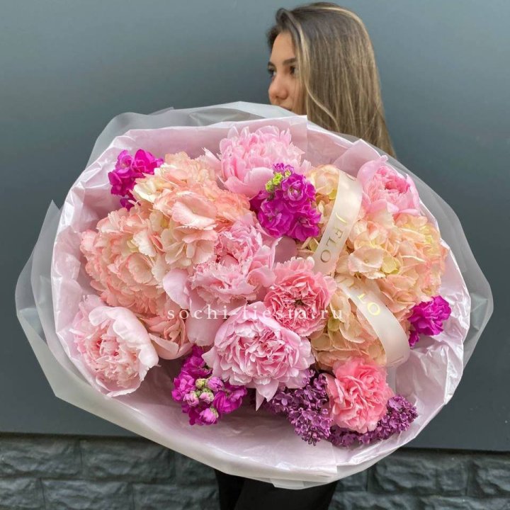  Букет "Фловер пионс" в Перми