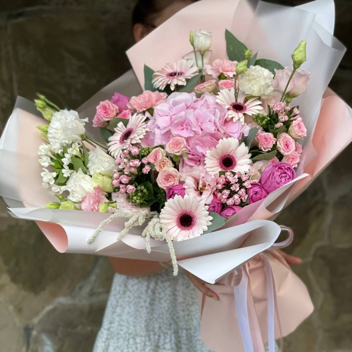 Авторский букет Пич в Перми