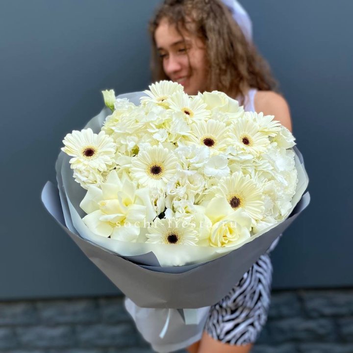  Букет "Вайт люксур" в Перми