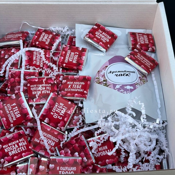 Набор Шоколад и Чай "101 причина любви" в Перми