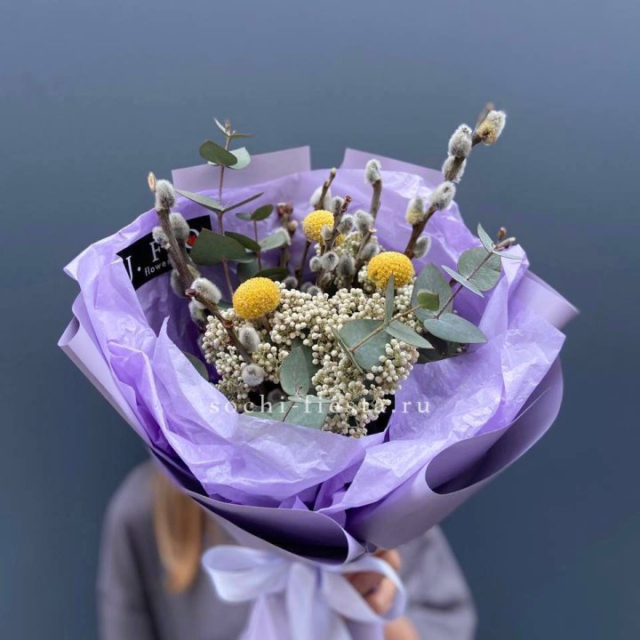 Букет с Вербой №1 в Перми