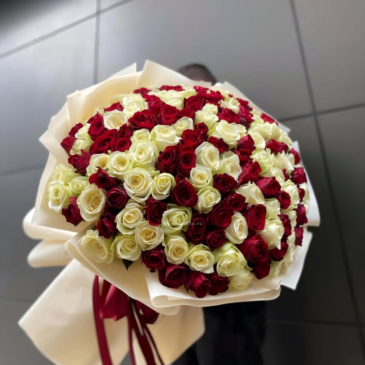 101 высокая импортная роза  в Перми