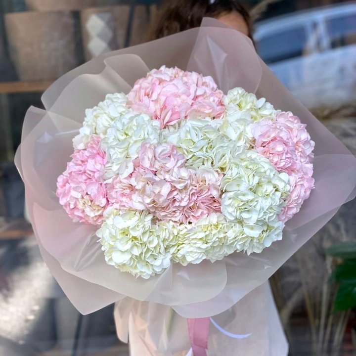 Букет гортензий № 3 в Перми