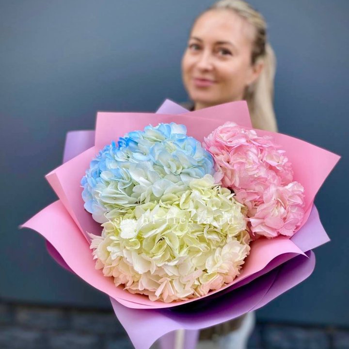 Букет гортензий "Тоника" в Перми