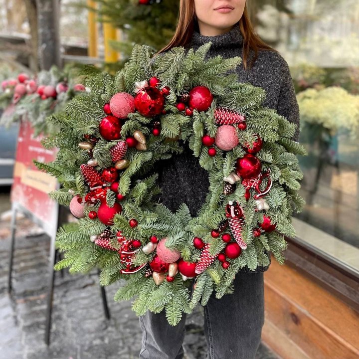 Рождественский венок  в Перми