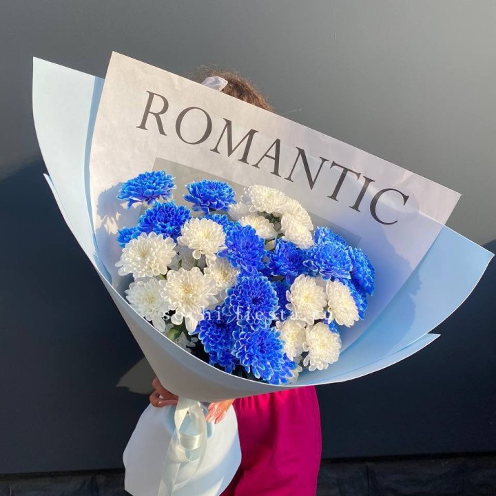 Букет кустовых хризантем  в Перми