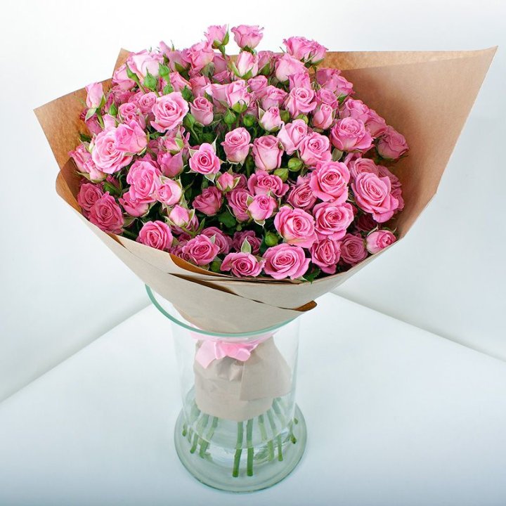 15 кустовых роз в Перми