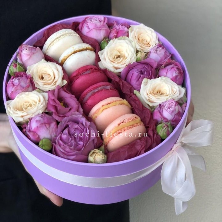 Цветочный бокс "Лаванди" в Перми