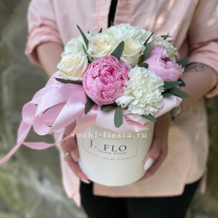 Цветочный бокс мини №2 в Перми