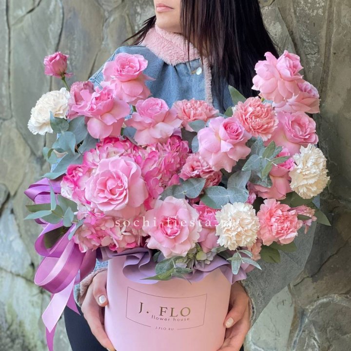 Цветочный бокс "Эсмиральда" в Перми