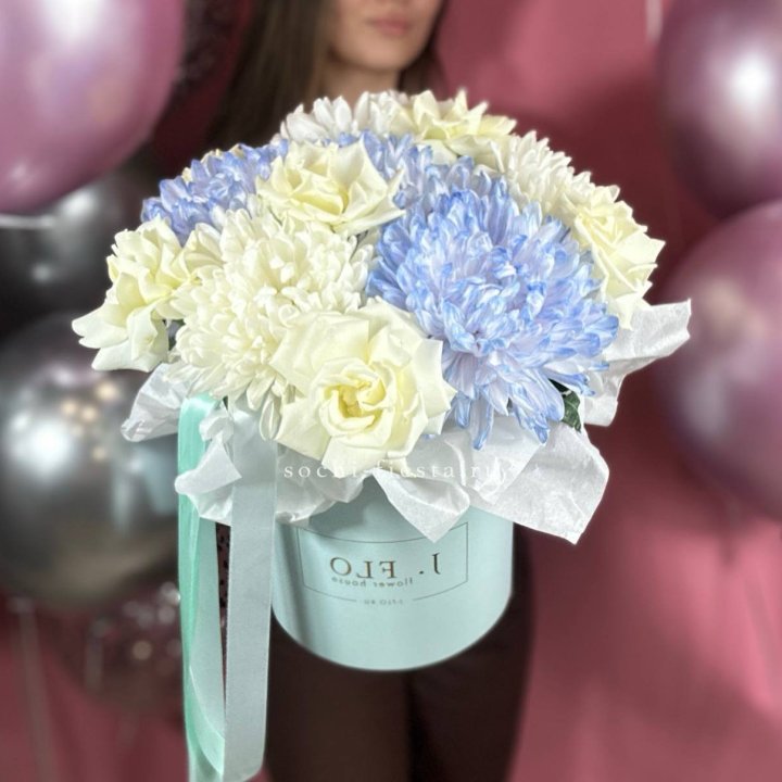 Коробка с цветами "Вольта" в Перми