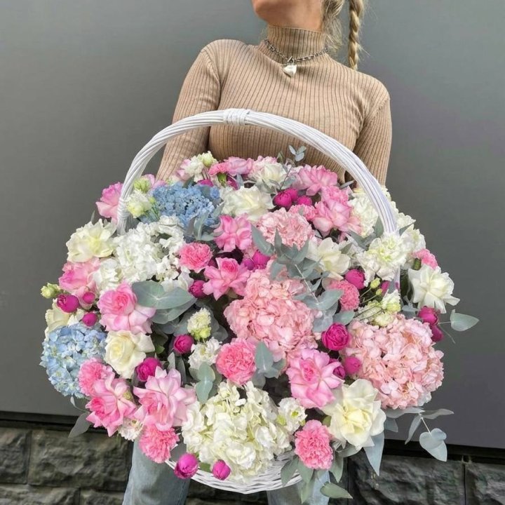 Цветочная корзина №3 в Перми