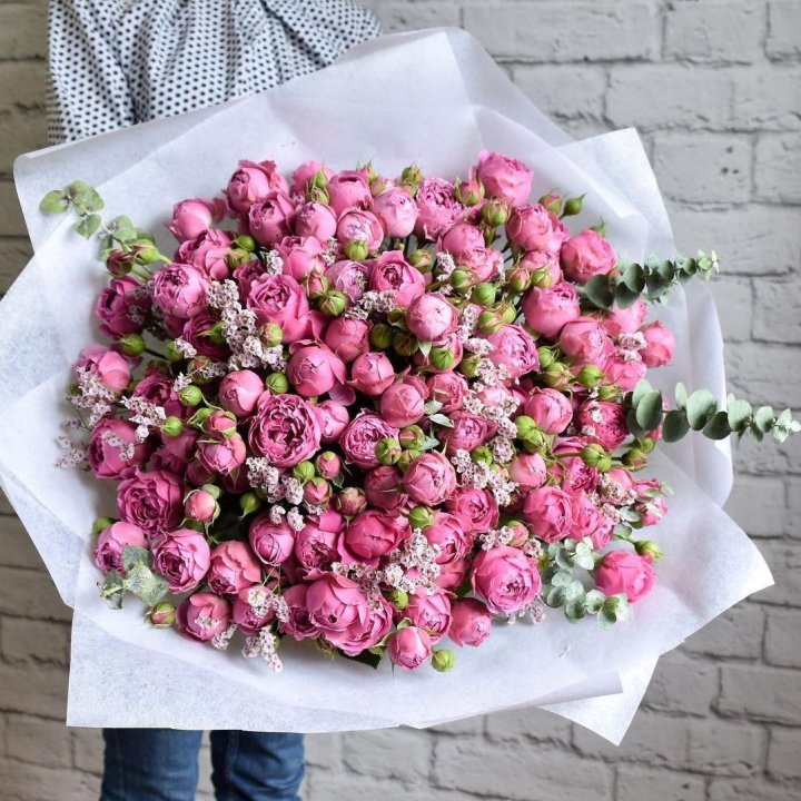 51 кустовая роза в Перми