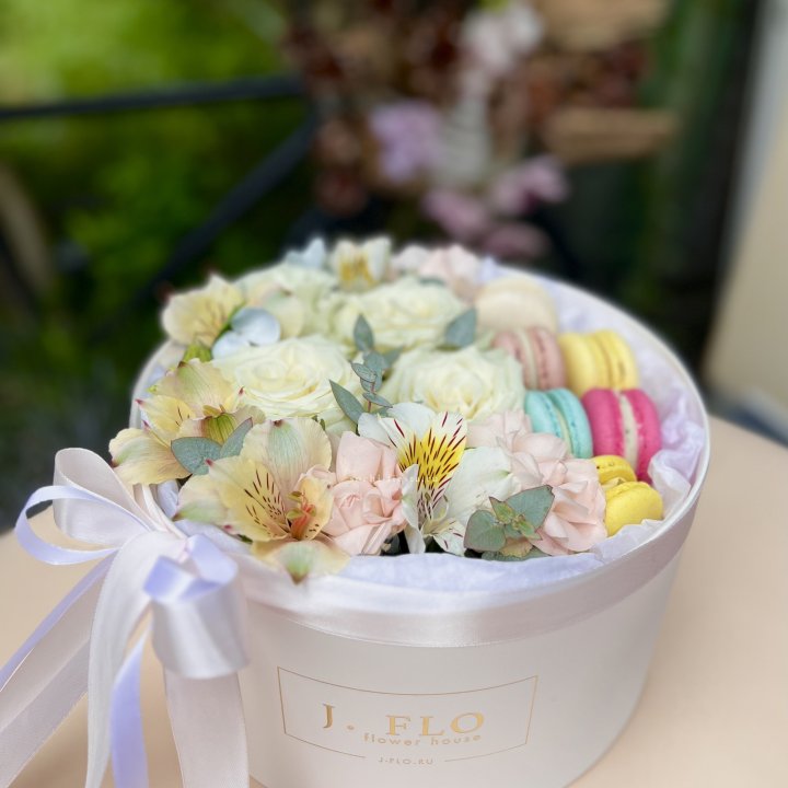Цветочный бокс "Ника" в Перми