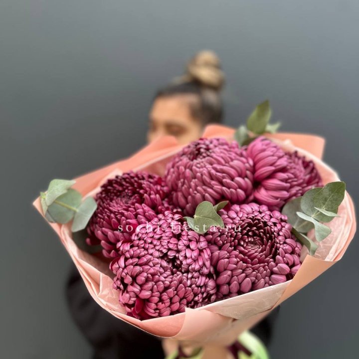 Хризантемы  Бигуди  в Перми