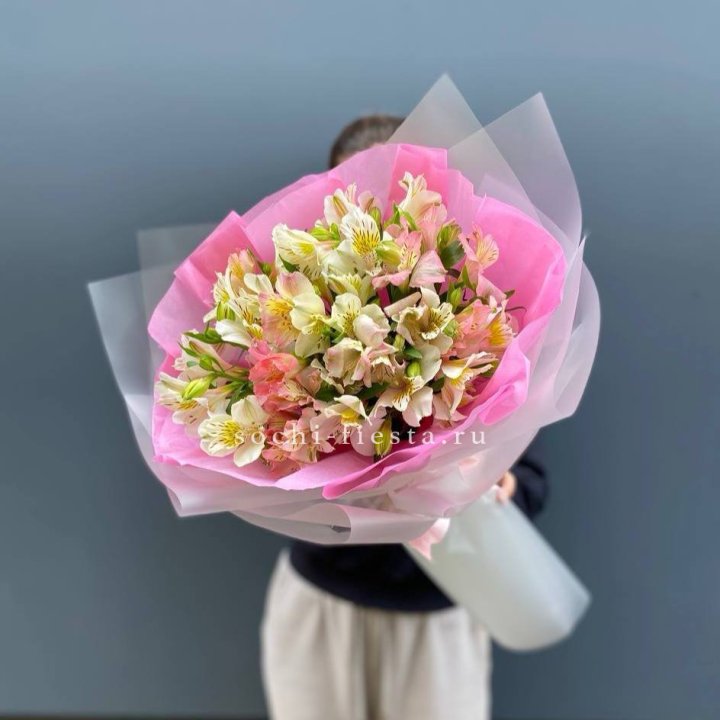 букет альстромерий "Черри" в Перми