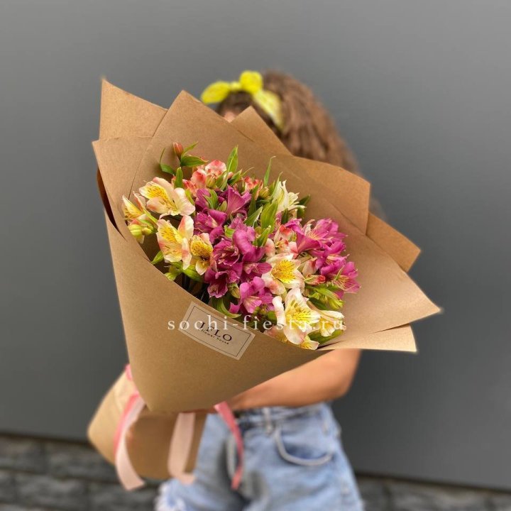 Альстромерии в крафте в Перми