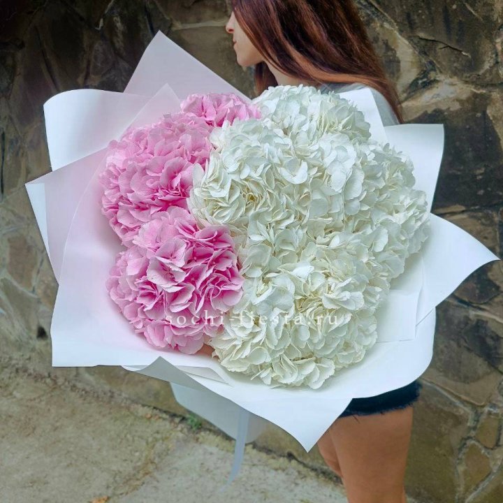 Букет гортензий №2 в Перми