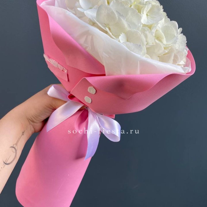 Гортензия в розовом пиджаке в Перми