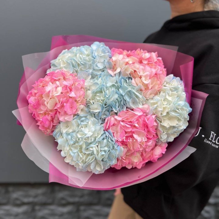 Букет гортензий "Тоника №2" в Перми