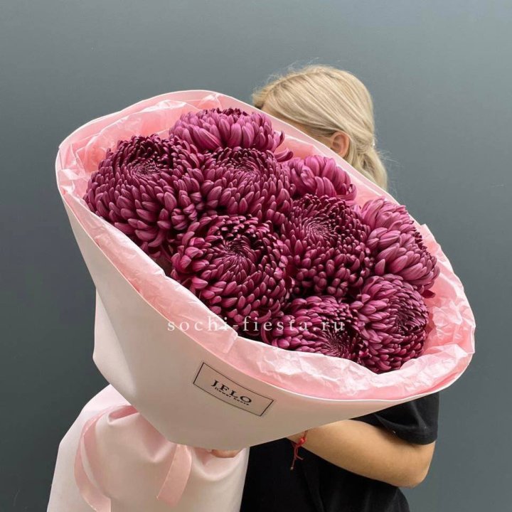 9 хризантем бигуди в Перми